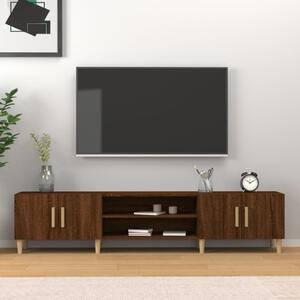 VidaXL TV omarica rjav hrast 180x31,5x40 cm inženirski les