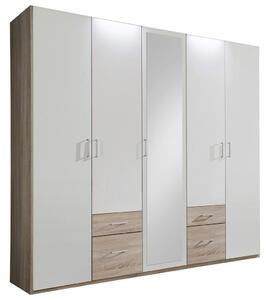 Modern Living Omara S Klasičnimi Vrati Freiburg, Bela, Barva Hrasta