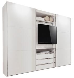 Premium Living Omara Z Drsnimi Vrati Magic, Bela