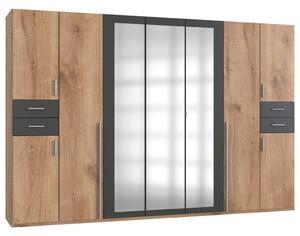 Modern Living Omara Z Drsnimi Vrati Vegas, Barva Grafita