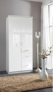 Modern Living Omara S Klasičnimi Vrati Clack, Bela