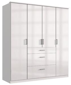 Modern Living Omara S Klasičnimi Vrati Clack, Bela