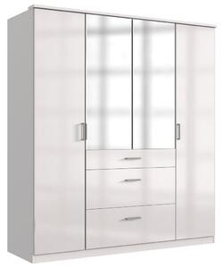 Modern Living Omara S Klasičnimi Vrati Clack, Bela