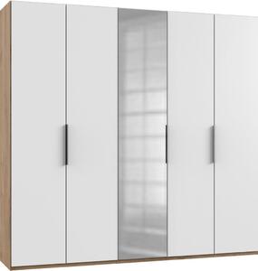 MID.YOU Omara S Klasičnimi Vrati Level 36 A, Bela, Barva Hrasta