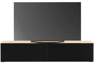 Modern Living Tv-element Otis, Črna, Barva Hrasta