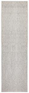 KUHINJSKI TEKAČ 80/250 cm taftano srebrne barve