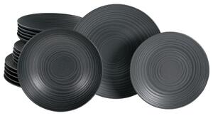 JEDILNI SERVIS Lava Stone black