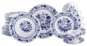 KOMBINIRANI SERVIS Flora Zwiebelmuster
