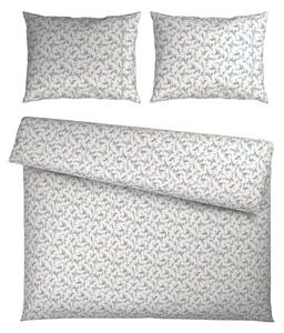 POSTELJNINA Mavie 200/200 cm saten modra