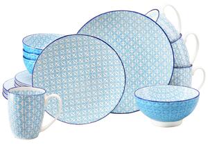 KOMBINIRANI SERVIS Mediterran Blau