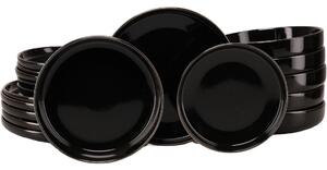 JEDILNI SERVIS Nordic Festive Schwarz