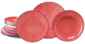 JEDILNI SERVIS Mediterran Rot