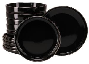 JEDILNI SERVIS Nordic Festive Schwarz