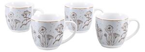 SET SKODELIC ZA KAVO Vintage Flower Stein 4-delni
