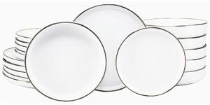 JEDILNI SERVIS Nordic Festive Weiss