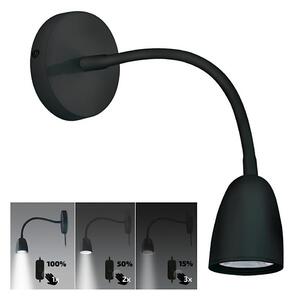 Brilagi - LED Zatemnitvena mala stenska svetilka LED/4W/230V črna