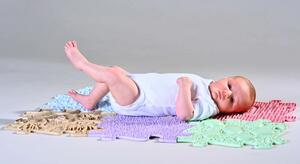 MUFFIK® Senzorična podloga Baby set Pastel