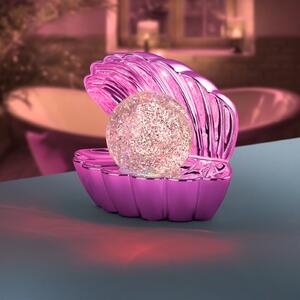 Reality Leuchten LED namizna svetilka Shelly, roza, plastika, 18 cm, RGB, Roza / rosé, Dnevna soba / jedilnica, Plastika, Mladostno bivanje