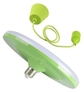 LED Obesna svetilka KIKI 1xE27/15W/230V zelena