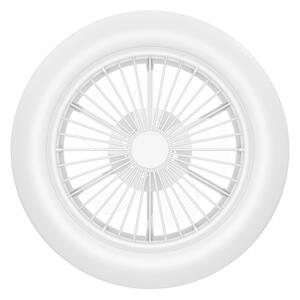 Eglo 35095 - LED Zatemnitveni stropni ventilator ORTONA LED/25,5W/230V bela + Daljinski upravljalnik