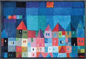 PREDPRAŽNIK Colourful Houses 50/75 cm potiskano večbarvno