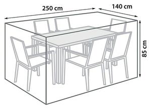Sunfun Zaščitna prevleka za sedežno garnituro (Do x Š x V: 250 x 140 x 85 cm, Poliester, 160 g/m²)