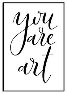 Stenska dekoracija You are art