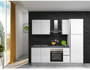 Marinelli Cucine Kuhinjski komplet Giulia (Širina: 245 cm, Z električnimi napravami, Desna)