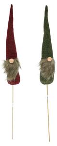 Božična dekoracija za zapičenje TALL GNOME 50 cm - različne variante