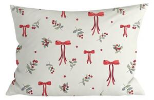 Bombažna prevleka za vzglavnik HOLLY BOWS 50x70 cm, barvna
