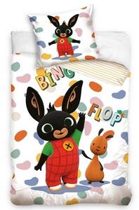 Posteljno perilo Bunny Bing in Flop , 100 x 135cm, 40 x 60 cm