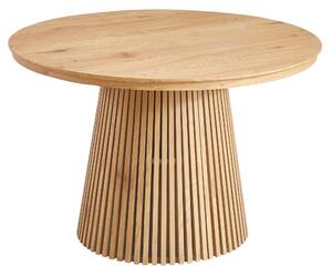 KONDELA Jedilna miza, raztegljiva, hrast, 120-200 x 75 cm, ZEKEN TYP 1