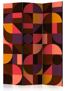 Artgeist Paravan Geometric Mosaic, 3-Delni, Dvostranski