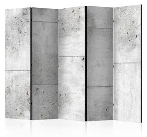 Artgeist Paravan Concretum Murum I, 5-Delni, Enostranski