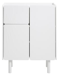 Bela omarica 80x100x40 cm Bera – Unique Furniture