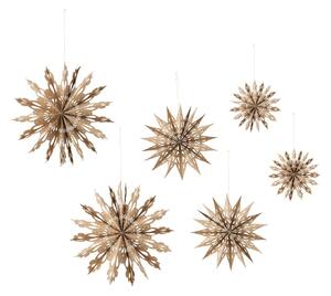 Papirnati okraski za jelko v kompletu 6 ks ø 30 cm Star – Bloomingville