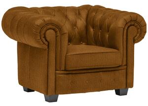 CHESTERFIELD FOTELJ, barve karija tekstil