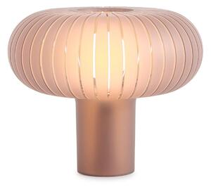 Kartell namizna svetilka Teresa Frozen, roza, z možnostjo zatemnitve, E27, zatemnjen, Roza / rosé, Dnevna soba / jedilnica, Plastika, Dizajn