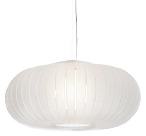 Kartell viseča svetilka Teresa Frozen, barva ledu, Ø 50 cm, E27, Bela, Dnevna soba / jedilnica, Plastika, Dizajn