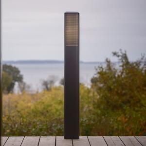 Nordlux Svetilka za pot Sidara 95 Seaside, črna, aluminij, IP44, E27, zatemnjen, Črna, Aluminij, Sodobni