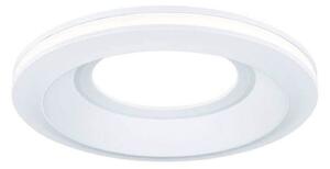 Paulmann LED vgradna svetilka Sormus, bela, premer 10 cm, IP65, komplet 3 kosov, Bela, Kopalnica, Plastika, Sodobni, Vgreznjeni strop