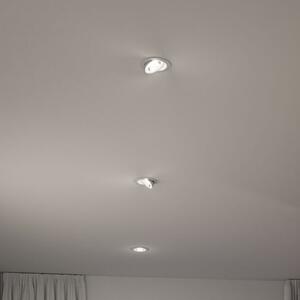 Paulmann LED-vgradna svetilka Aumus White Select CCT, bela, komplet 3 kosov, zatemnjen, Bela, Dnevna soba / jedilnica, Aluminij, Sodobni, Vgreznjeni strop