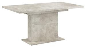 KONDELA Jedilna zložljiva miza, beton, 160-200x90 cm, BOBA