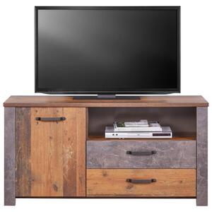 Modern Living Tv-element Ontario, Barva Hrasta, Temno Siva