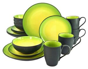 Creatable Kombinirani Servis Hot Green, 16-Delni