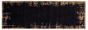KUHINJSKI TEKAČ Miabella 50/150 cm črna, temno oranžna