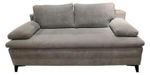 BOXSPRING ZOFA, siva tekstil