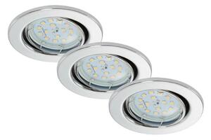 Briloner 7220-038- KOMPLET 3x LED Kopalniška vgradna svetilka FIT 1xGU10/5W/230V