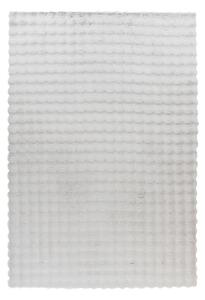 PREPROGA Z VISOKIM FLOROM Harmony 800 Silver 80/150 cm srebrne barve