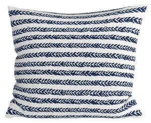Prevleka za vzglavnik iz polibombaža NAVYSTA POLY 45x45 cm, modro-bela